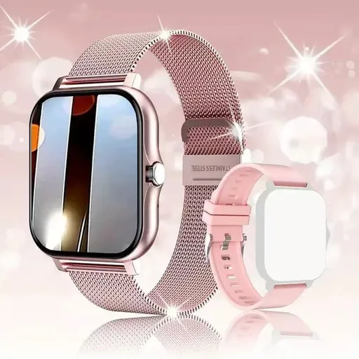 Women'S Smart Watch Fashion Watch Fitness Tracker Australian Women'S Accessory - Pink - Size 01
