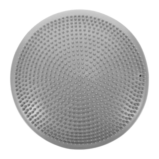 Grey Wobble Seat Cushion for Exercise Enhances Stability Muscle Strength and Relieves Back Aches