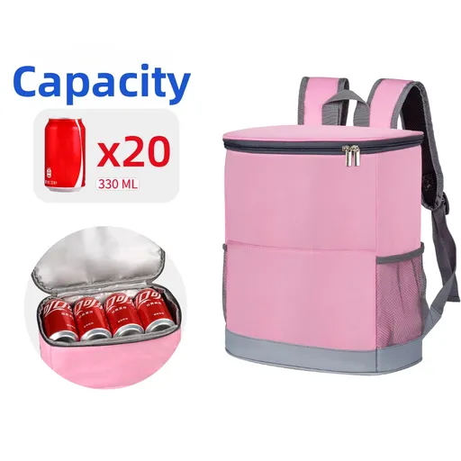 PVEA Thermal Insulated Cooler Backpack for Outdoor Use
