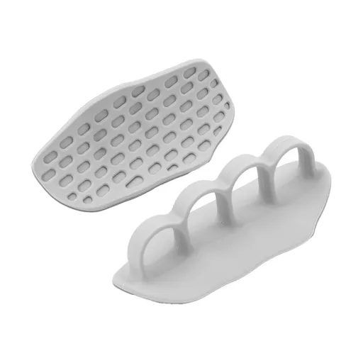 Anti- Workout Grips - Rubber Gym Palm Protectors for Deadlifts, Pull-Ups & Weight Lifting, Fingerless Training Grips for Men & Women