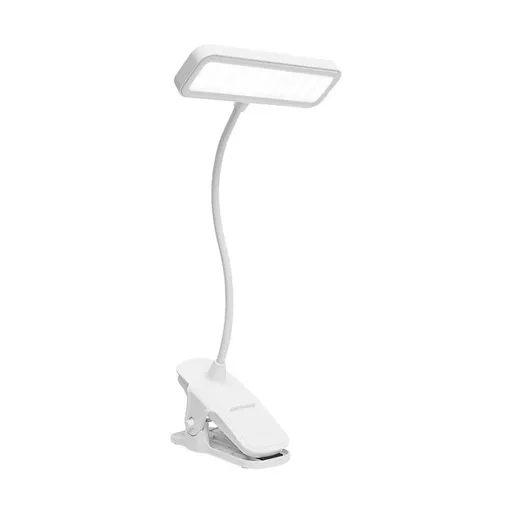 Clip on Light, Eye Caring LEDs Book Lights, 3 Brightness & Multiple Color Temperatures LED Desk Lamp Rechargeable Night Lamps for Home, Office and Dorm（Charging 4000）