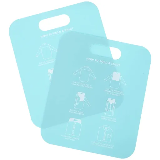 2pcs Shirt Packing Board Clothes Folding Tool Garment Folding Accessories Round edges and smooth surface