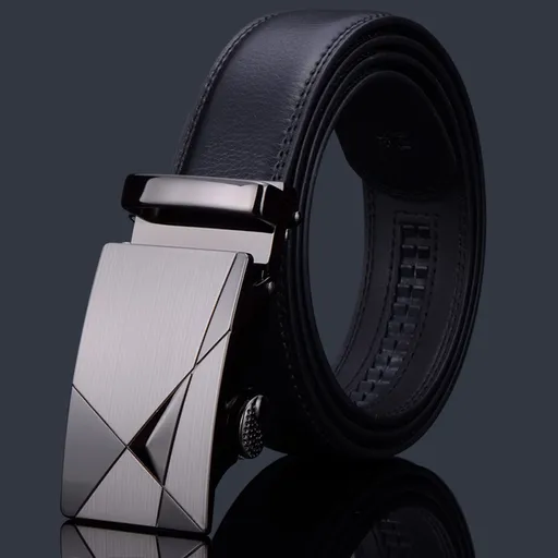 Valentine's Day Gift - Premium Men's Genuine Leather Automatic Buckle Belt - Business & Casual(Style 4)