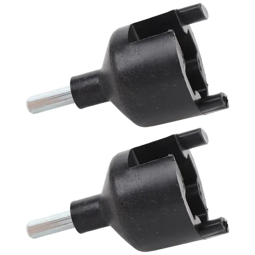 2 Pack Electric Fence Insulator Sleeve Tools ABS Steel Nail Socket for Screw in Insulators Into Electric Fence Wood Posts