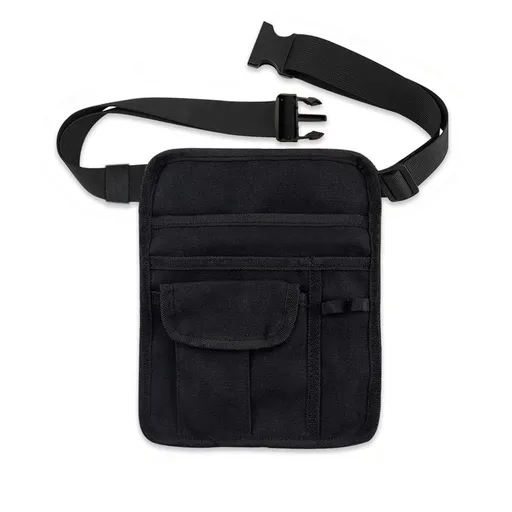 Waitress Apron Server Aprons Server Pouch Restaurant Waist Money Apron Bag with Pockets and Adjustable Belt Buckle for Women Men