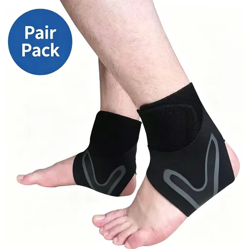 Premium Ankle Support Brace Pair (Left + Right) Size L (AU 7-10) | Christmas High-Strength Stabilizing Gift | Stable Ankle Brace for Intense Outdoor Sports