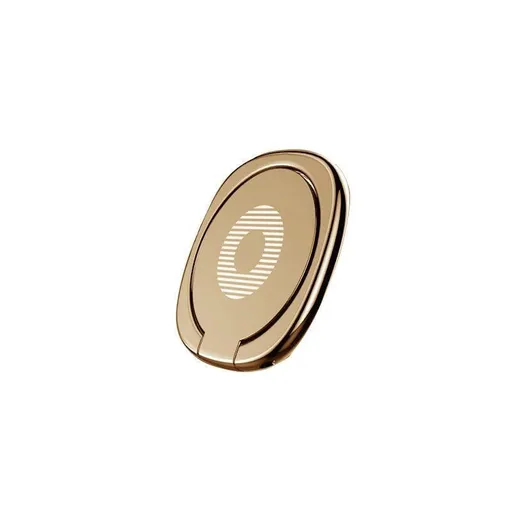 Iring Phone Ring Finger Holder Stand Mobile Grip with Mount Hook for iPhone and iPad - Gold