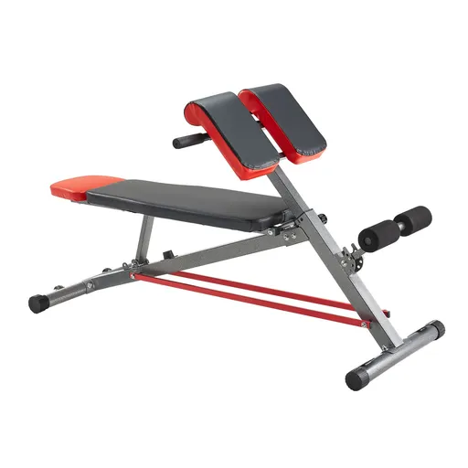 Multi-Functional Weight Bench for Full Body Workout, Roman Chair Hyperextension Bench, 660 lbs Adjustable Extension Equipment for Back Arm Core Ab Workout, Sit Up Exercise Machine for Home Gym
