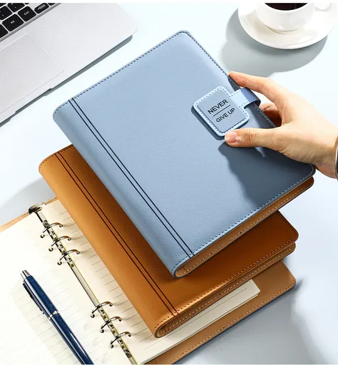 2026 Agenda - A5 Notebook - Ring Binder - Refillable & Reusable - Organizer - [Pink]