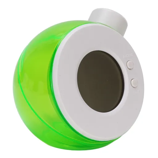 Water Powered LED Digital Alarm Clock Quiet Water Energy Clock for Nightstand Bedroom Type 1