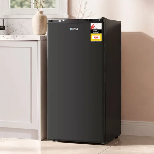 Devanti 81L Upright Freezer Fridge Black