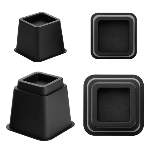 Adjustable Bed Risers, Furniture Risers, Elevation in Heights Table Riser, Risers for Bed Frame, Bed Height Risers, Bed Raiser