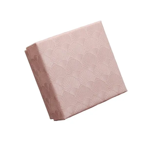 25X Jewelry Gift Boxes Shell Pattern 7.5CM Small GiftBox Empty Jewelry With Foam - Pink