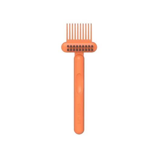 Air Cushion Comb Cleaning Brush Tool Hair Airbag Comb Cleaner - Orange