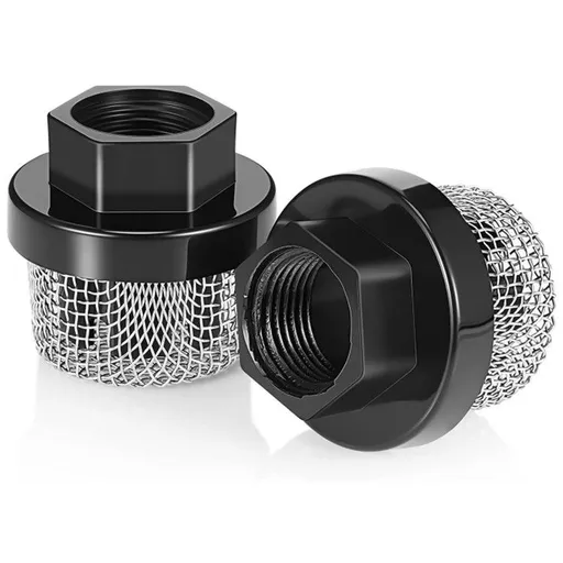 2 Pcs Hose Inlet Strainer Filter Inlet Suction Strainer Garden Hose Screen Garden Hose Strainer Filter Pump Inlet Strainer 7/8