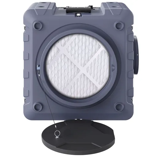 Air Purifier with 3-Stage Filtration 800 CFM Stackable Negative Air Machine with MERV10 Carbon H13 HEPA UV-C Light for Home Industrial and Commercial