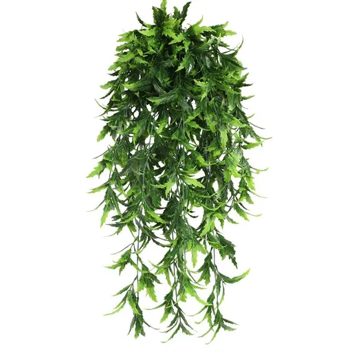 5-Fork Serrated Leaf Hanging Vine 2 pieces