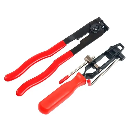 2 Pcs Joint Boot Clamps Pliers, Car Joint Clamp Banding Tool Kit for Ear Hose Clamps on Fuel, Cooling System, Vacuum Hose