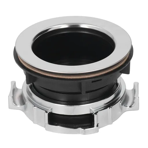 114mm Garbage Disposal Sink Flange Kit with Splash Guard Stainless Steel Food Waste Disposer Mount Replacement Accessory