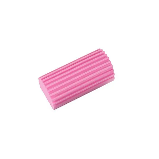 Magical Dust Cleaning Sponges Damp Clean Duster Sponge Household Cleaning Sponge for Cleaning Blinds Baseboards and Vents (Pink)