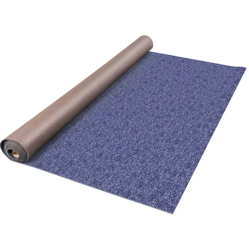 Indoor Outdoor Rug Carpet Blue 6x13ft Area Rugs Runner for Patio Deck,1.8x4m