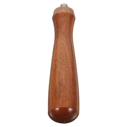 Coffee Portafilter Handle Brown Wood Metal for Pan Easy to Hold