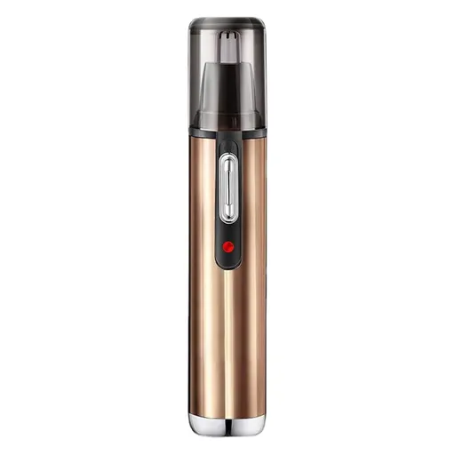 2pc Ear and Nose Hair Trimmer for Women Men,Rechargeable Professional Painless Eyebrow & Facial Hair Trimmer with Powerful Motor