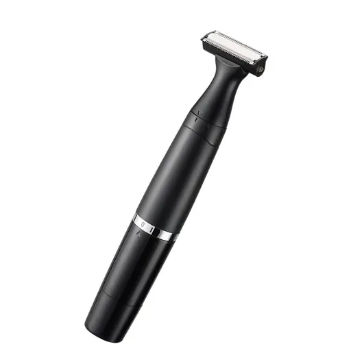 Black 7-in-1 Multifunctional Electric Shaver for Women - USB Rechargeable Painless Hair Removal Epilator with Washable Heads for Face, Body & Eyebrows