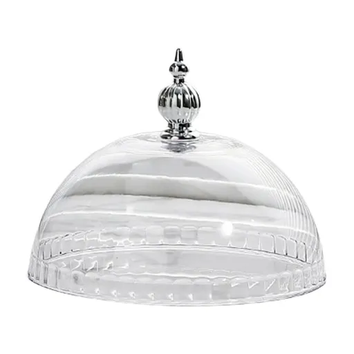 1 Pcs Cake Stand Cover, Pastry Display Cloche Serving Dish Cover Versatile Cake Cover Lid Food Dome for Kitchen Camping Wedding Home 9.06