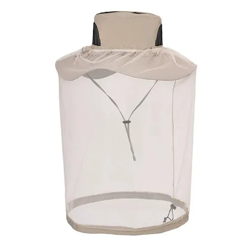 Mosquito Head Net Hat - Bug Cap Sun Protection with Hidden Netting for Beekeeping Hiking Women（khaki）