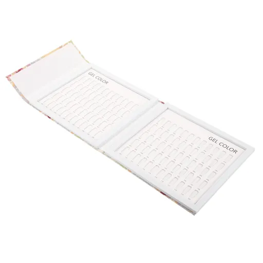 Nail Color Book Nail Color Sample Plate Manicure Color Display Acrylic Nail Color Chart Nail Salon Color