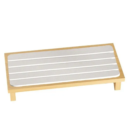 Countertop Absorbent Drainage Mat Sink Splash Pad Bathroom Tray Water Catcher - White