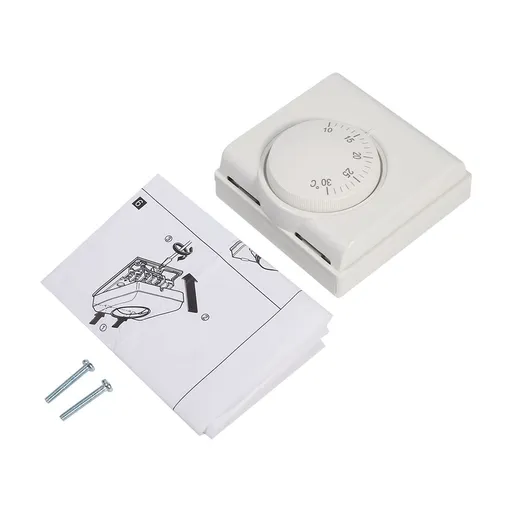 220V Room Mechanical Temperature Controller Thermostat Switch For Central Air Conditioning New