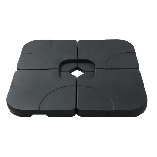 Instahut Outdoor Umbrella Base 50cm 4 Plates Stand Pod Cantilever