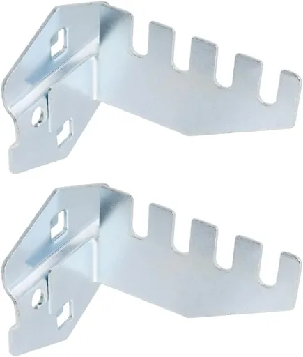 Saw Blade Storage Rack Fits 3/8" Pegboard Heavy Duty Saw Blade Holder Metal Pegboard Accessorie for Craft Workshop, Office and Home -1 Pair