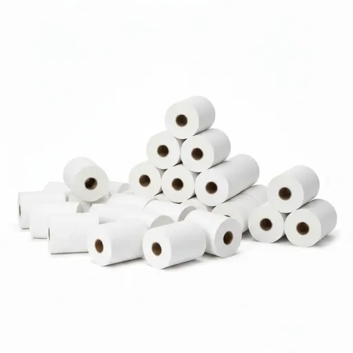 200x Thermal Paper Rolls 57x38mm - 9.5m Register EFTPOS POS Receipt Bulk