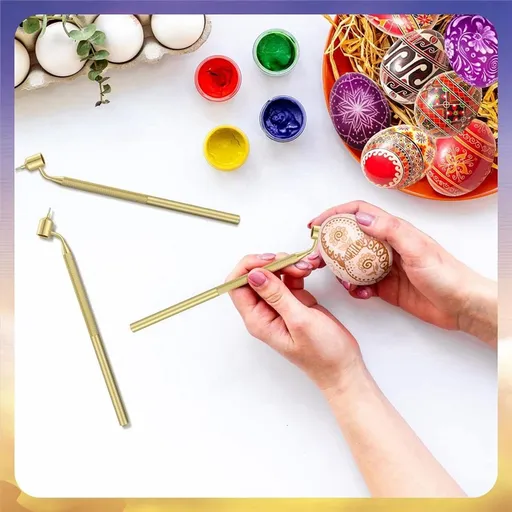 Set of 6 Set Hot Wax Drawing Pens for Decorative Arts for Easter Eggs Supplies