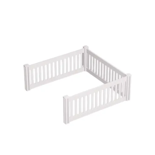 Rooster Farms 1.15m PVC Dog Play Pen Extension for Whelping Box 3 Side Enclosure