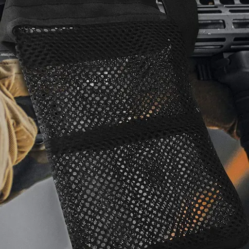 Brass Shell Catcher Tactical Cartridge Collector Mesh Heat Resistant Padded Mesh Brass Casing Catcher with Zippered