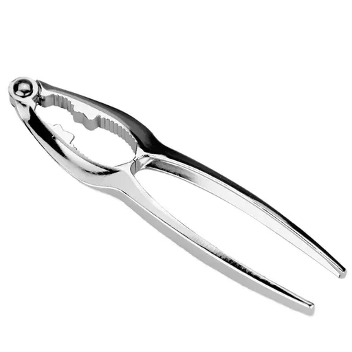 1Pc Silver Nut Crackers Tool Bulk Crab Crackers and Tools Heavy Duty Crab Leg Claw Crackers Opener Tool for Nuts Shellfish Seafood