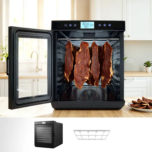 Devanti 10 Trays Food Dehydrator with Stainless Steel Tray