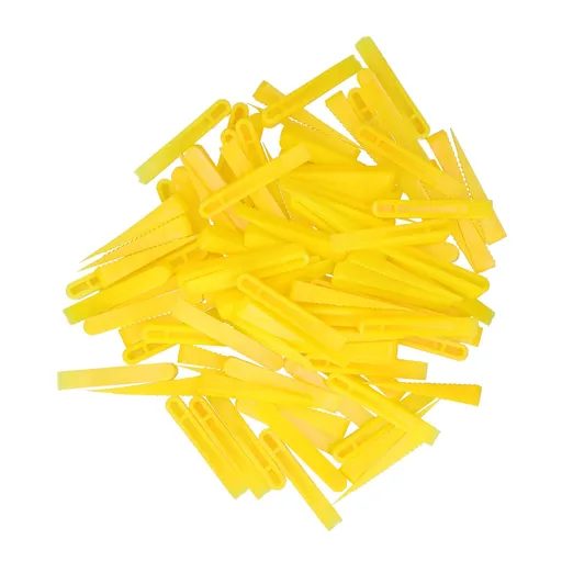 100PCS Wedges Tile Leveling System Ceramic Tile Leveler Floor Construction Tools