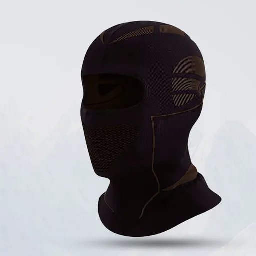 Ski Balaclava Black & Brown