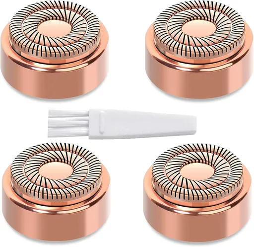 Replacement Heads for Flawless Facial Hair Remover,Replacement Blades for Old Flawless Hair Removal-4pcs