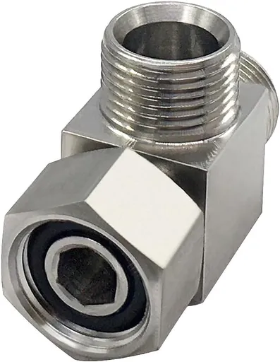 Stainless Steel 3/8 Compression Tee Fitting - 3/8" Inlet & Outlet Angle Stop
