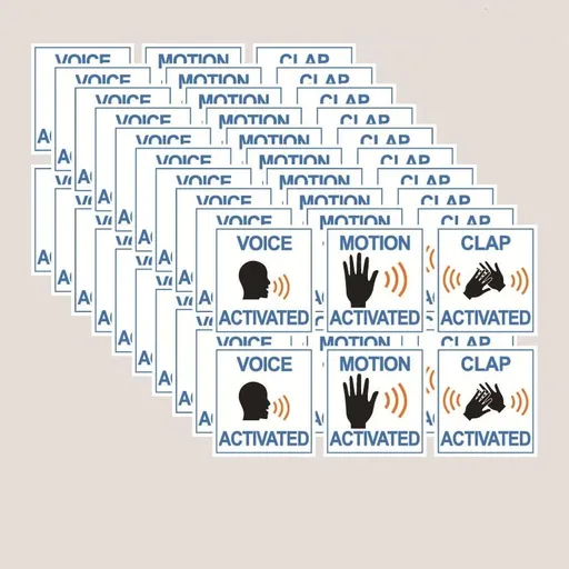 60 Pack，Make Your Friends Publicly Yell & Vigorously Jazz Hand at Vending Machines & Doors.Funny Gag Gift for Huge Laughs