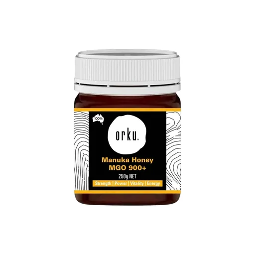 Orku MGO 900+ Australian Manuka Honey 250g - Raw Jelly Bush Honey