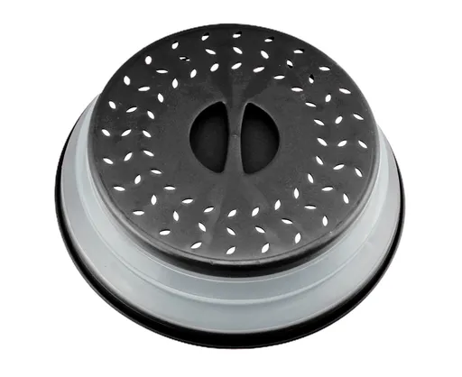 Microwave Cover TPR Microwave Splatter Guard-Black
