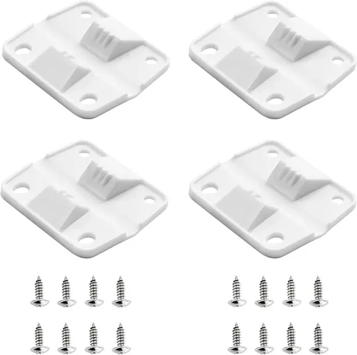 Cooler Plastic Hinges Replacement for Coleman Coolers - Replacement Hinges for Coleman Xtreme Coolers, Rubbermaid Parts Ice Chest- 4 Pack