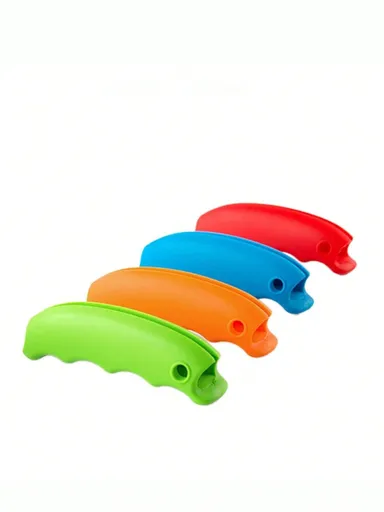 4pc Ergonomic Multipurpose Grocery Bag Handle Holder Tote Carrier Plastic Bag Carrying Tool Anti Slip Portable Grocery Organizer